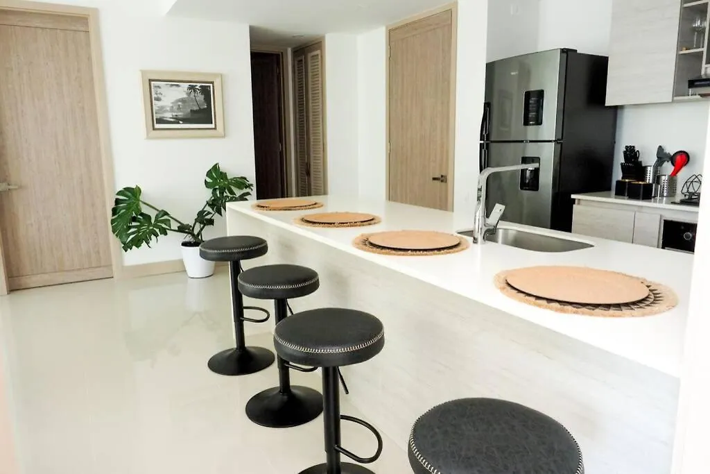 Apartamento Con Playa Privada Morros Eco Cartagena Apartment