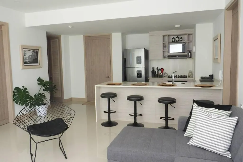 Apartamento Con Playa Privada Morros Eco Cartagena Apartment