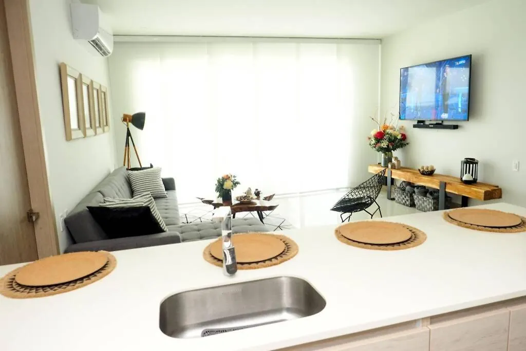 Apartamento Con Playa Privada Morros Eco Cartagena Apartment
