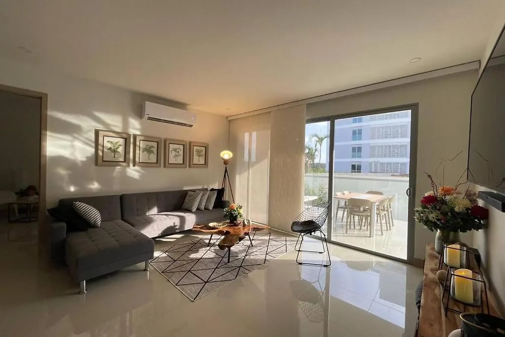 Apartamento Con Playa Privada Morros Eco Cartagena Apartment